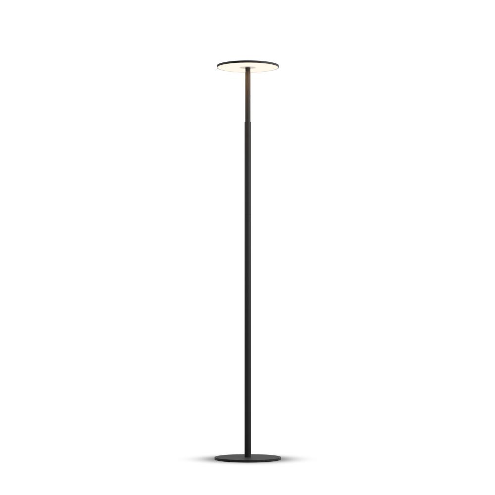 Koncept Lighting YUF-SW-MTB Yurei Floor Lamp (Matte Black) (no lamp shade)